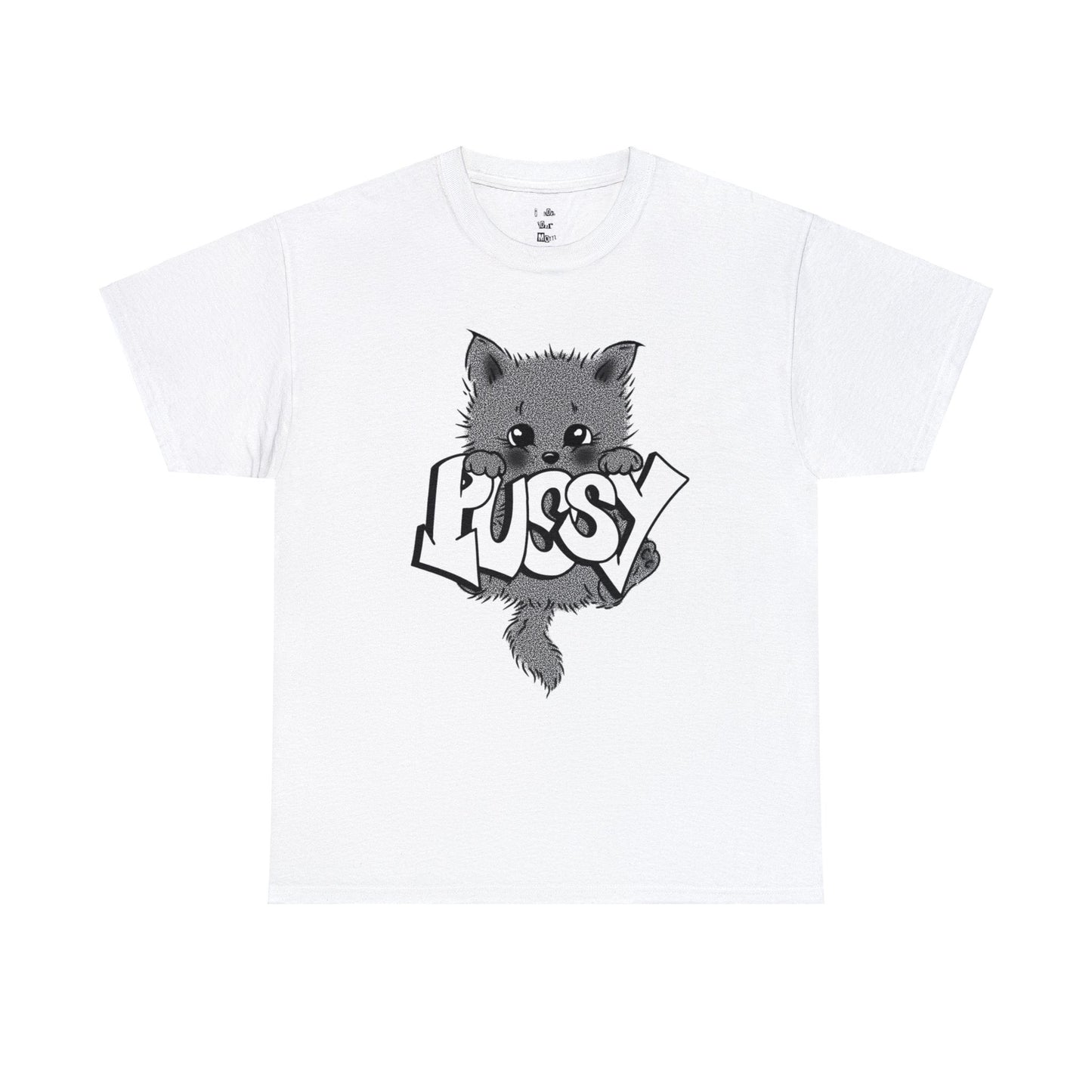 WHITE PU$$Y T-SHIRT